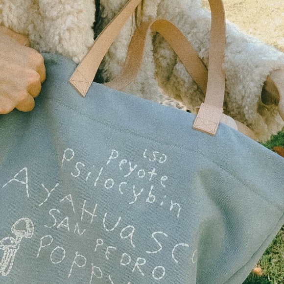 NWOT Stoned Immaculate X Jenean Jenean embroidered journey tote bag - Picture 11 of 14